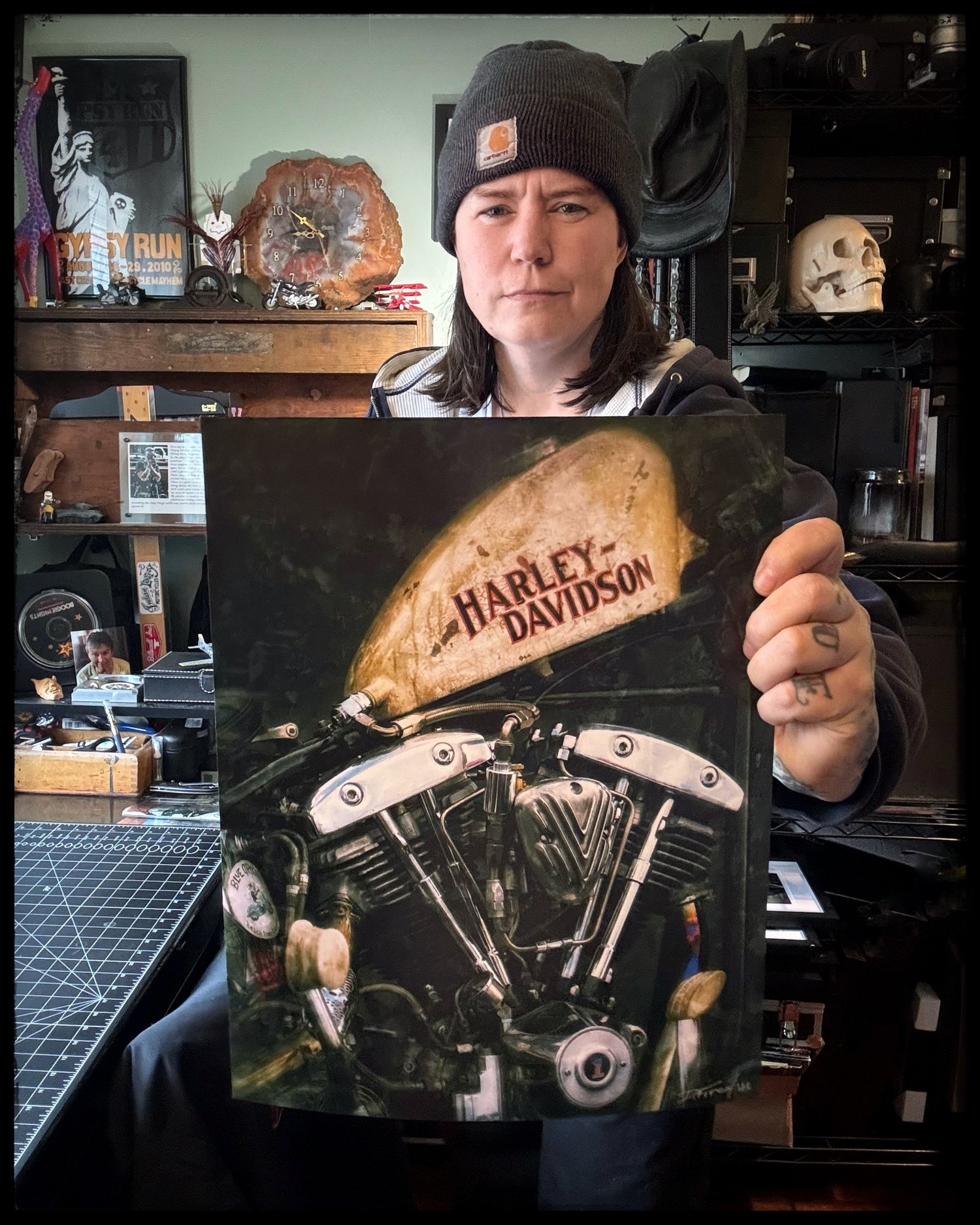 Image of "Harley #2" Signed Print