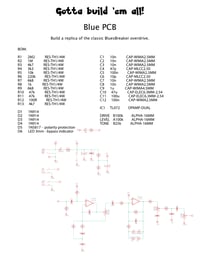 Image of Blue PCB - Blues Breaker