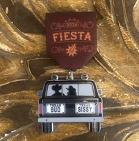 Bud and Sissy 2024 Fiesta Medal