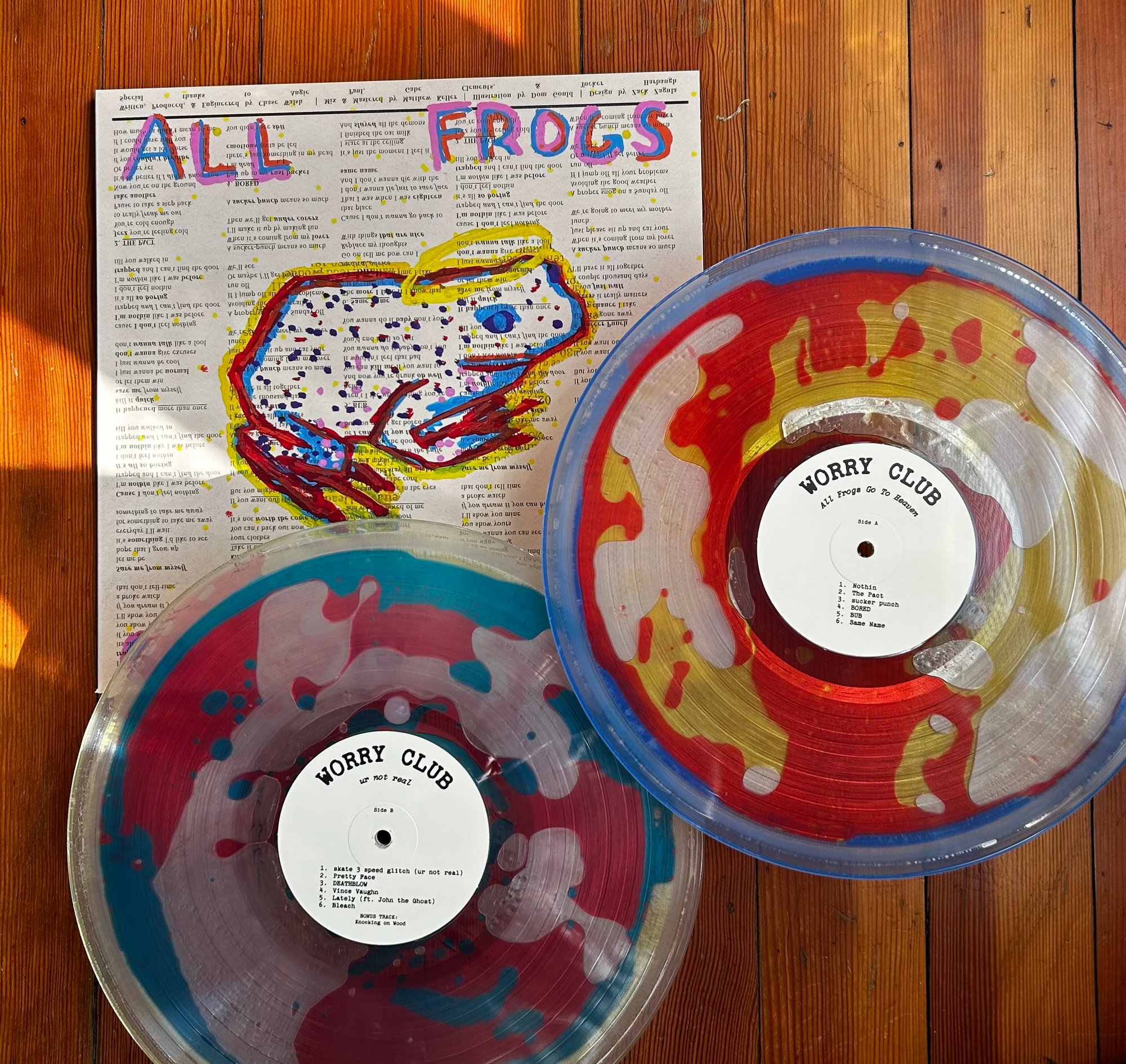 Worry Club - AFGTH/ur not real Vinyl | New Cosmos Records Worry Club - AFGTH/ur not real Vinyl | New Cosmos Records
