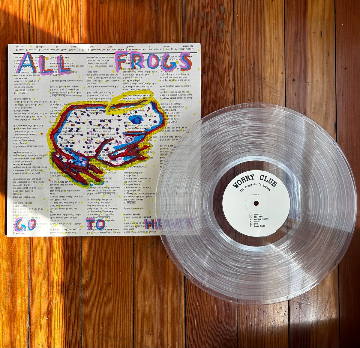 Worry Club - AFGTH/ur not real Vinyl | New Cosmos Records