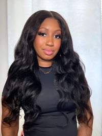 Image 1 of 13x4 Pre-Everything Yaki Frontal Wig 