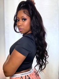 Image 3 of 13x4 Pre-Everything Yaki Frontal Wig 