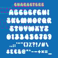 Image 2 of Bulbous Font