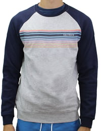Image 4 of Saltrock retro stripe sweatshirt 