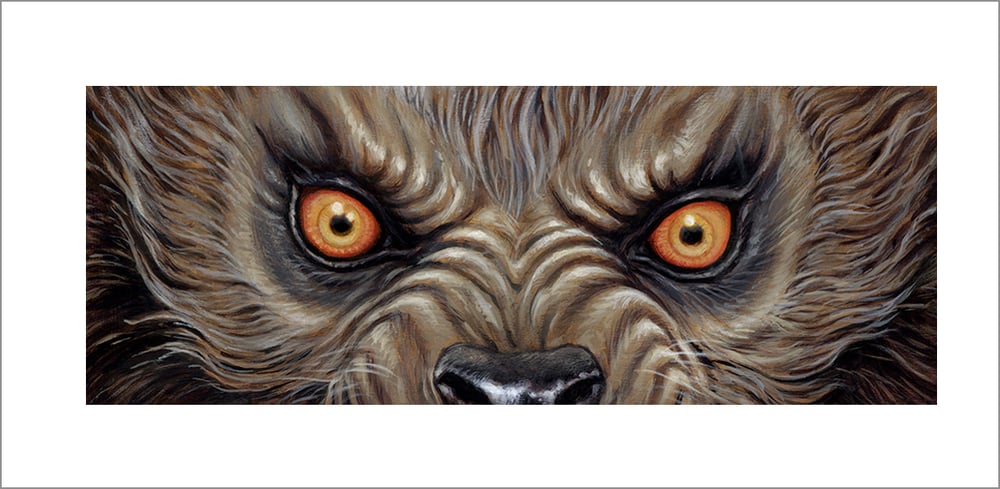 "I'm Burning Up!" - 11.75" x 5.75"  OVERSIZED printers prrof giclée