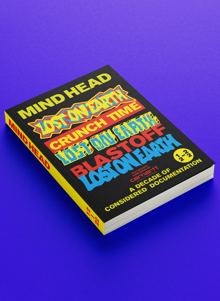 Image of MIND HEAD BOOK – A DECADE OF CONSIDERED DOCUMENTATION – 2024 REISSUE