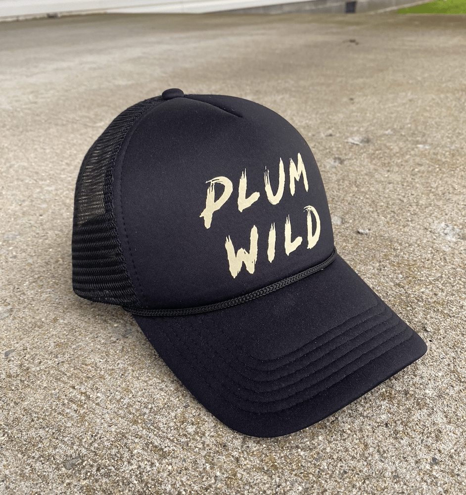 Image of Plum Wild Black Trucker Hat