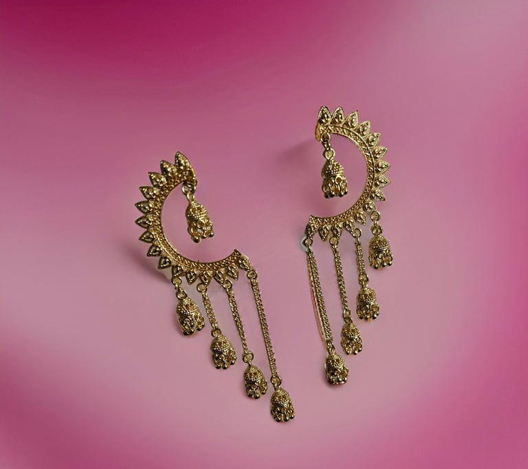 Klassy Girl Earrings Image 2