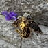 Violets Dragons Enamel Pin Image 2