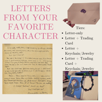 Image 1 of Handwritten Letters from Your Favorite Character