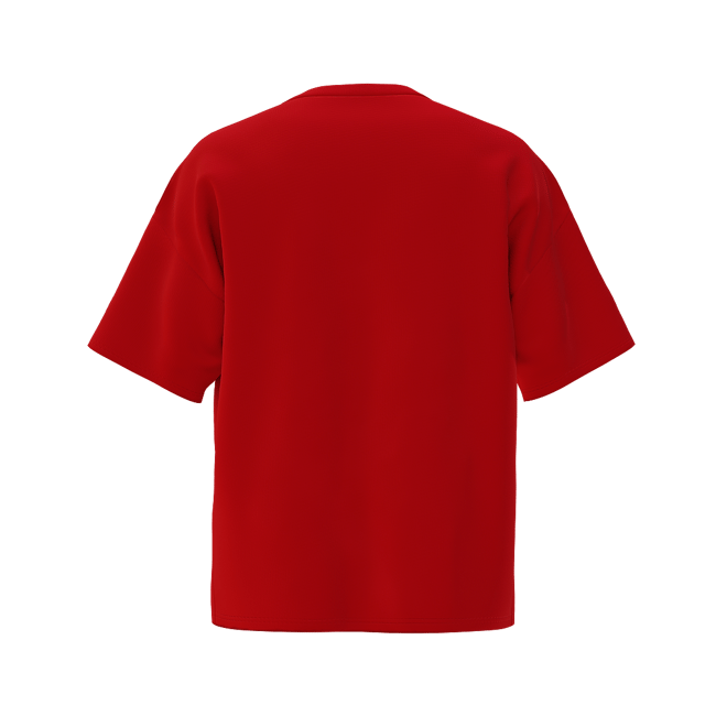 GOLD MOUTH DARK RED TEE 