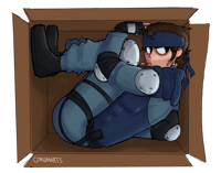 Image 1 of snake in a box mgs