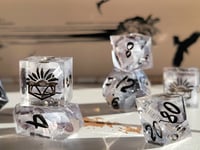 Image 6 of Last Silver Saint 9 piece dice set