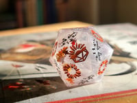 Image 4 of Kingkiller oversized 30mm d20 / death save d20