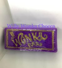 Image 2 of Willy Wonka Chocca Bathbomb Charlie and the Chocolate Factory  Handmade Vegan