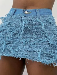 Image 1 of versatile high waist short dress