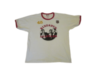 Image 1 of Ringspun Allstars Vintage Rare Rat Pack T-Shirt White & Red Size XXL Mens