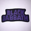 Black Sabbath logo patch