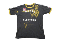 Image 1 of Ringspun Allstars Chuck Norris Delta Force Tee Black & Yellow Size L 