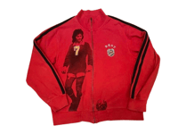 Image 1 of Ringspun Allstars George Best Track Jacket Red Size Medium 