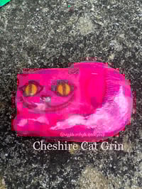 Image 2 of Cheshire Cat Grin Bathbomb Alice In Wonderland Handmade Vegan Halloween