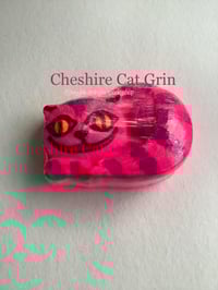 Image 3 of Cheshire Cat Grin Bathbomb Alice In Wonderland Handmade Vegan Halloween