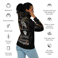 Image 8 of Recycled Unisex zip hoodie Hyena