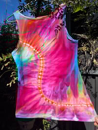 Image 2 of Gravity dye Women’s singlet Size S