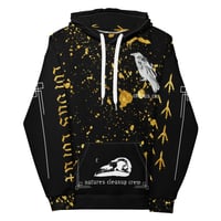 Image 2 of Recycled Unisex Hoodie Raven