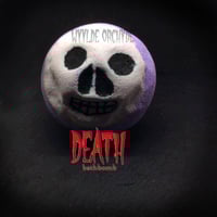 Image 4 of Death Bathbomb Handmade Vegan Halloween Horror Spooky 