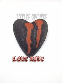 Image 1 of Love Bite Bathbomb Handmade Vegan Horror Halloween Gothic