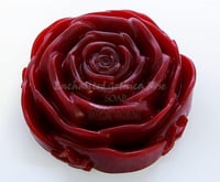 Image 1 of Enchanted Gothica Rose Cake Slice Soap Handmade Vegan Beauty and the Beast