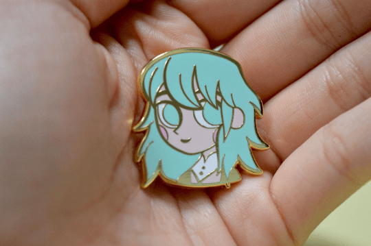Image of F Byleth Enamel Pin PREORDER