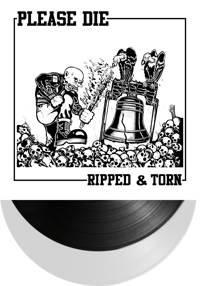Image 2 of PLEASE DIE! - RIPPED & TORN LP 