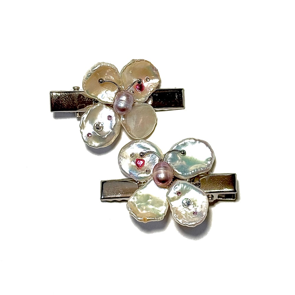 Image of Wings of Pearl Clips