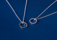 Image 2 of NOTCHED Hoop Pendant