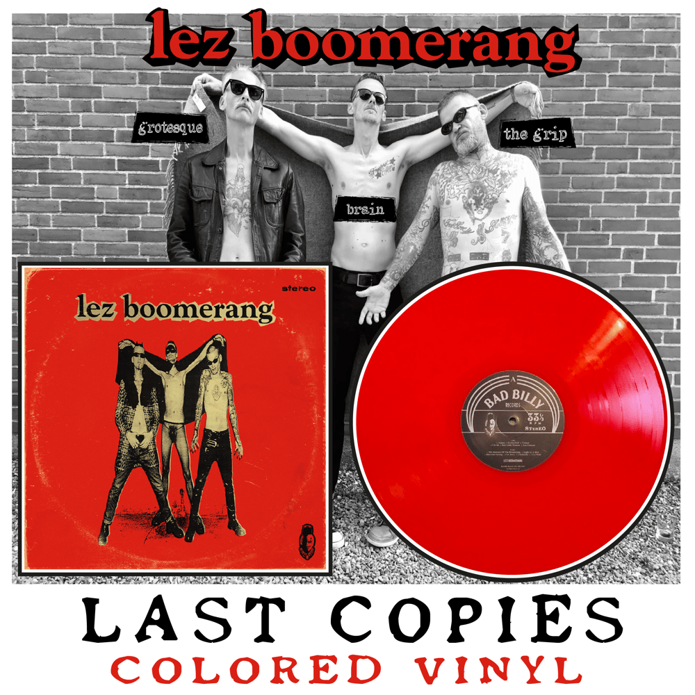 LEZ BOOMERANG – ...A WILD SURF ROCKIN' GARAGE SHOW!!! (Red LTD 100) LP