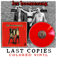 Image 1 of LEZ BOOMERANG – ...A WILD SURF ROCKIN' GARAGE SHOW!!! (Red LTD 100) LP