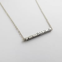 Image 1 of NOTCHED Bar Pendant