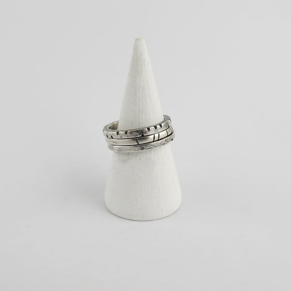 Image of NOTCHED Stacking Rings
