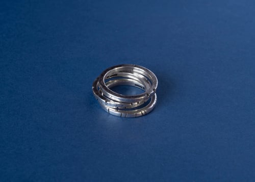 Image of NOTCHED Stacking Rings