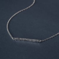 Image 2 of NOTCHED Bar Pendant