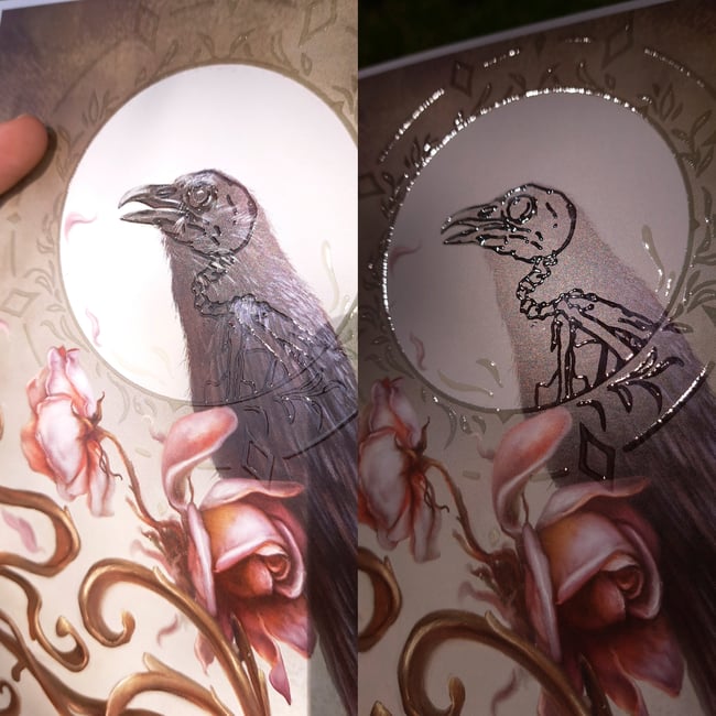 Corvus Corax - Print especial UV