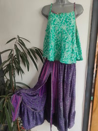 Image 4 of Zara split skirt - purple 