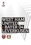 WEST HAM UNITED v BAYER 04 LEVERKUSEN | UEFA EUROPA LEAGUE | 18.04.24 INCLUDING UK POSTAGE £5.59