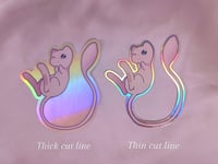 Image of Mew Holographic Sticker