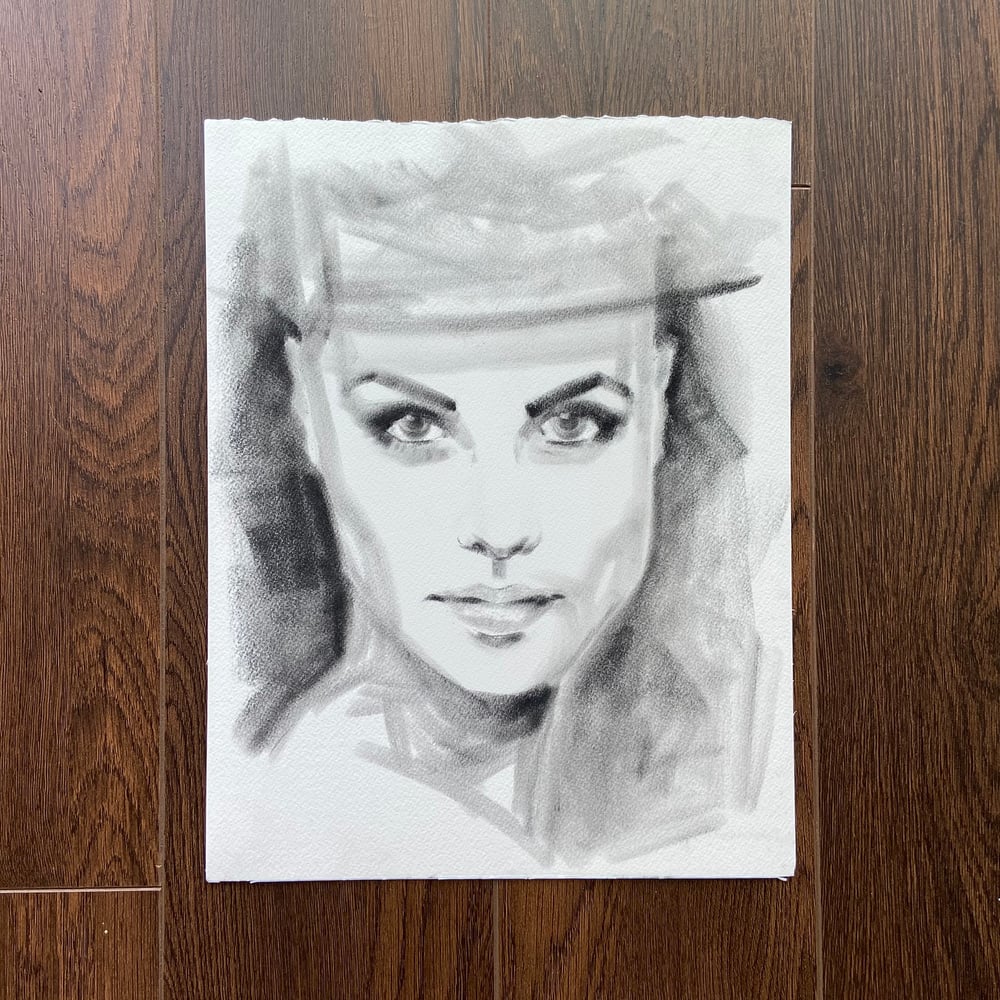 Image of Woman with Hat Study (2014)