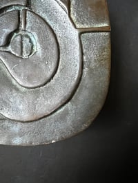 Image 6 of Bronze Push-Pull Handle with Abstract Pattern European 20th Century