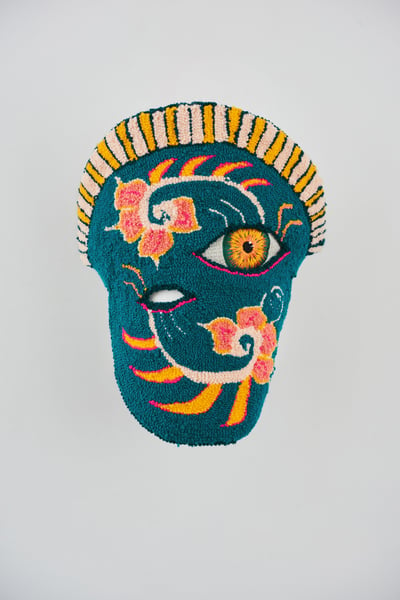 Image of Faux Flowers Mask